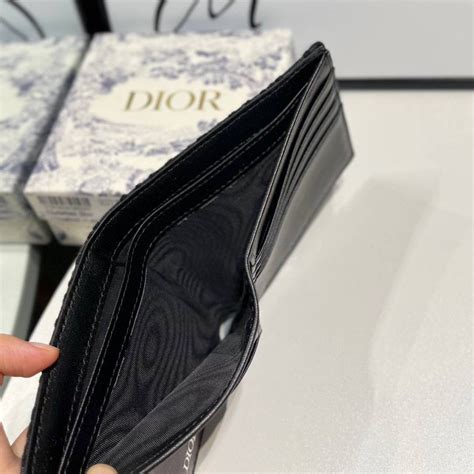 dior men's bifold wallet|christian dior wallets men.